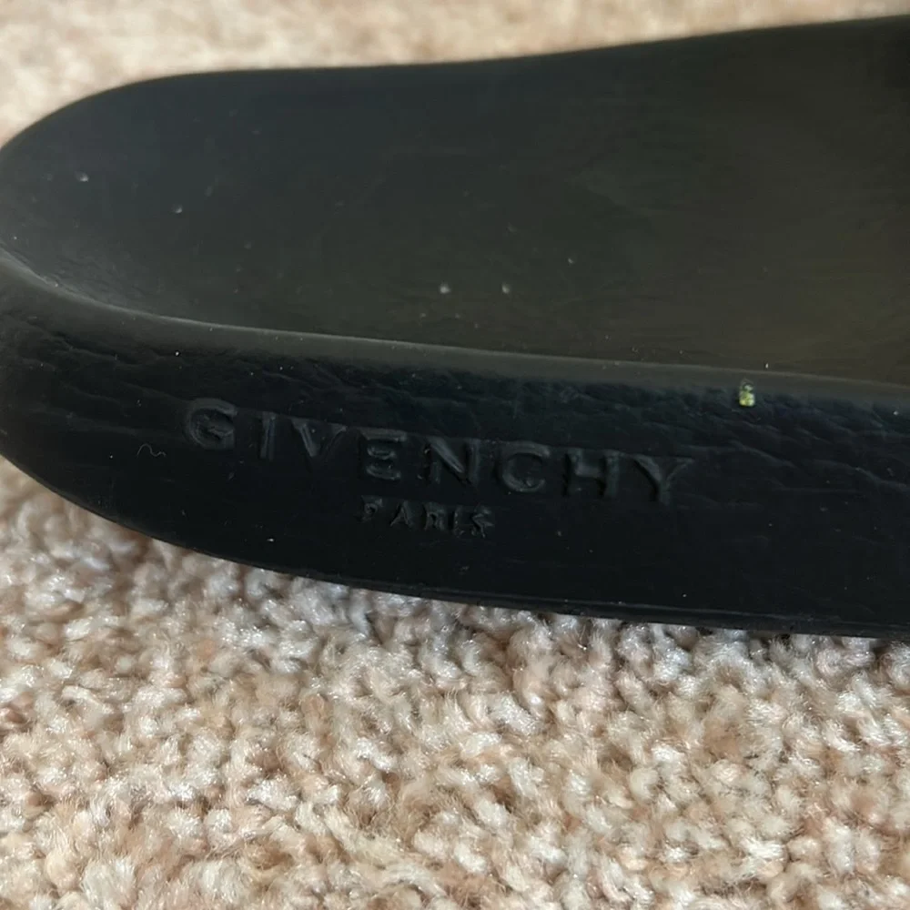 Givenchy Logo Pool Slide - Black